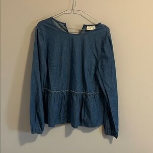Universal Thread Indigo Women's Blouse